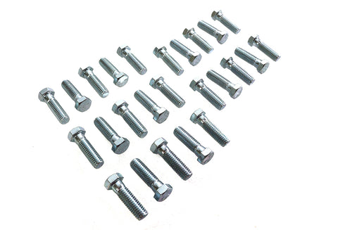 V-Twin Hex Cap Bolts Zinc 7/16 inch x 1-1/2 inch - 37-0626