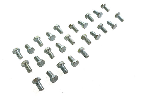 V-Twin Hex Cap Bolts Zinc 5/16 inch x 5/8 inch - 37-0637