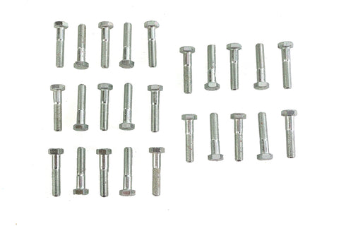 V-Twin Hex Cap Bolts Zinc 5/16 inch X 1-1/2 inch - 37-0642