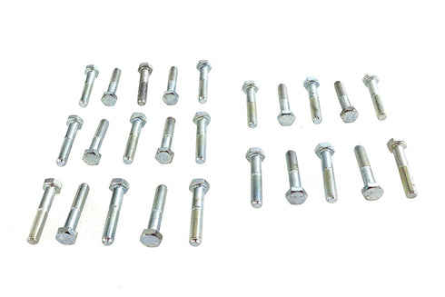 V-Twin Hex Cap Bolts Zinc 5/16 inch X 1-3/4 inch - 37-0643