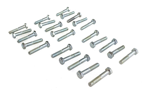 V-Twin Hex Cap Bolts Zinc 5/16 inch X 1-3/4 inch - 37-0643