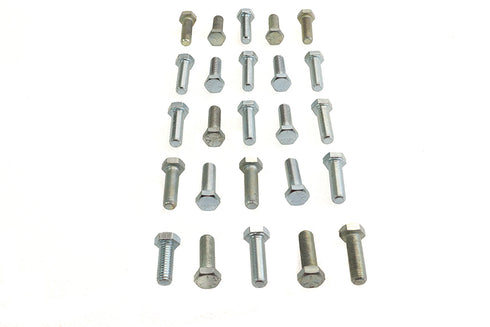 V-Twin Hex Cap Bolts Zinc 3/8 inch X 1-1/4 inch - 37-0648