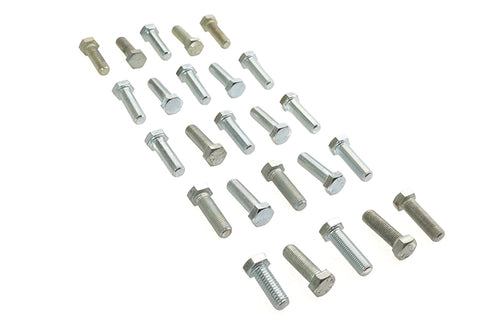 V-Twin Hex Cap Bolts Zinc 3/8 inch X 1-1/4 inch - 37-0648