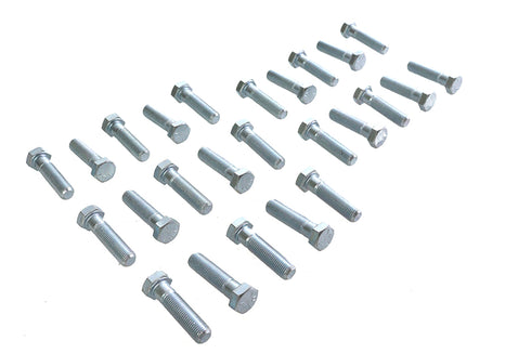 V-Twin Hex Cap Bolts Zinc 3/8 inch X 1-1/2 inch - 37-0649