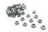 V-Twin Zinc Hex Nuts 1/4 inch-20 Standard - 37-0657