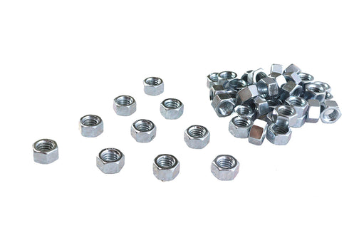 V-Twin Zinc Hex Nuts 3/8 inch-16 Standard - 37-0661