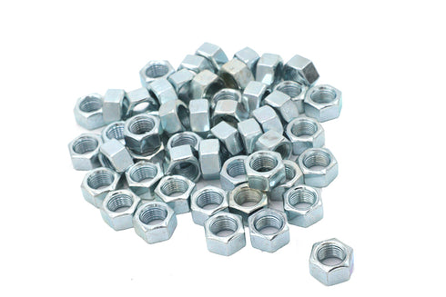 V-Twin Zinc Hex Nuts 1/2 inch-20 Standard - 37-0663