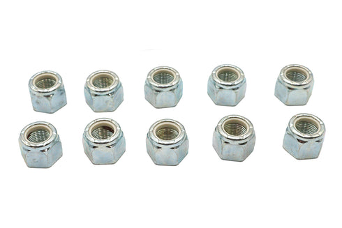 V-Twin Zinc Hex Nuts 5/8 inch-18 Nyloc - 37-0674