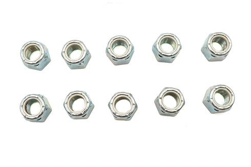 V-Twin Zinc Hex Nuts 5/8 inch-18 Nyloc - 37-0674