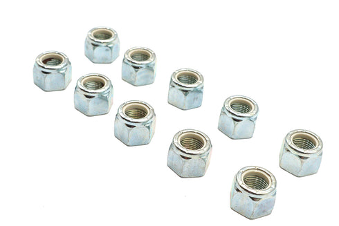 V-Twin Zinc Hex Nuts 5/8 inch-18 Nyloc - 37-0674