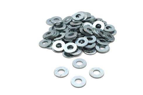 V-Twin Zinc Flat Washers 1/4 inch Inner Diameter - 37-0683