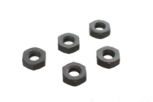 Colony Parkerized Hex Nuts 1/4 inch-24 x 5/32 inch x 7/16 inch - 37-0703