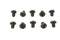 Colony Round Head Screws 10-32 X 1/4 inch - 37-0751
