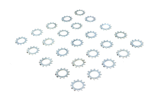 V-Twin Zinc Shakeproof Lock Washers 1/2 inch Inner Diameter - 37-0798