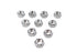 Colony Chrome Hex Nuts 5/16 inch-24 - 37-0829