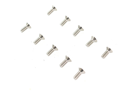 V-Twin Flathead Screws 10-32 X 1/2 inch Stainless Steel - 37-0851