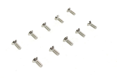 V-Twin Flathead Screws 10-32 X 1/2 inch Stainless Steel - 37-0851