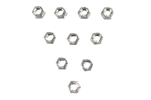 V-Twin Flexloc Nuts 5/16 inch-18 Cadmium - 37-0875