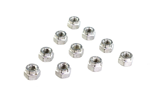 V-Twin Flexloc Nuts 5/16 inch-18 Cadmium - 37-0875