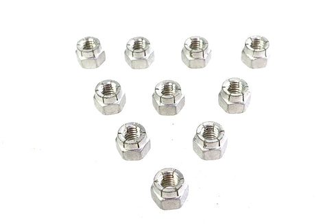 V-Twin Flexloc Nuts 3/8 inch-16 Cadmium - 37-0876