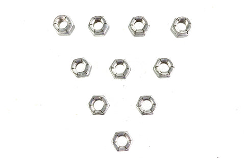 V-Twin Flexloc Nuts 3/8 inch-16 Cadmium - 37-0876