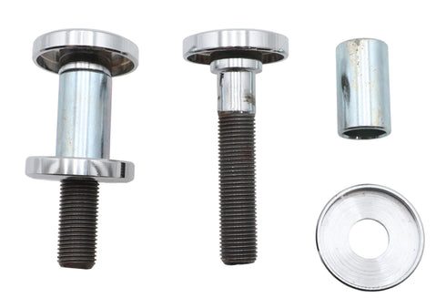 V-Twin Wyatt Gatling Riser Bolt Kit Allen Type Chrome - 37-0878