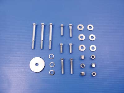 V-Twin Chrome Engine Mount Bolt Set - 37-0952