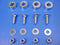 V-Twin Exhaust Bolt and Spacer Kit Chrome - 37-0977