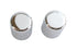 V-Twin Small Magnetic Docking Points Cover Set Chrome - 37-1156