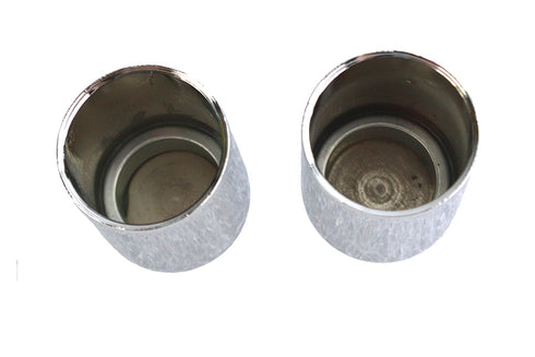 V-Twin Small Magnetic Docking Points Cover Set Chrome - 37-1156