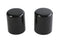 V-Twin Small Magnetic Docking Points Cover Set Gloss Black - 37-1157