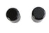 V-Twin Small Magnetic Docking Points Cover Set Gloss Black - 37-1157