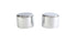 V-Twin Short Magnetic Docking Points Cover Set Chrome - 37-1158