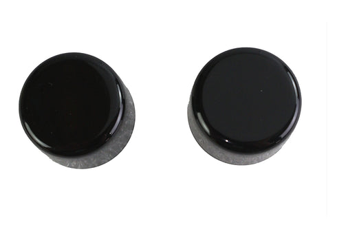 V-Twin Short Magnetic Docking Points Cover Set Gloss Black - 37-1159