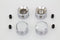 V-Twin Head Bolt Cover Set Chrome - 37-1209