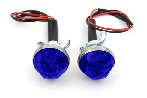 V-Twin Blue LED Reflector Set - 37-1430