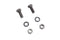 V-Twin Skid Plate Bolt Set Parkerkized - 37-1564