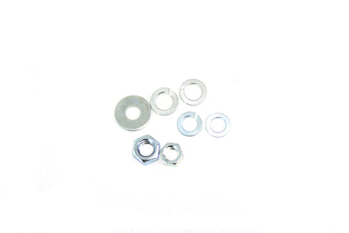 V-Twin Spring Fork Nut and Washer Kit Zicad Plated - 37-1872