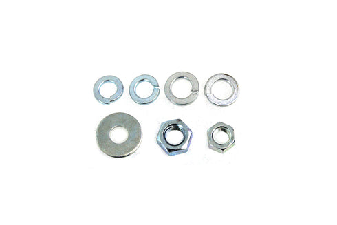 V-Twin Spring Fork Nut and Washer Kit Zicad Plated - 37-1872
