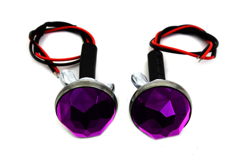 V-Twin Purple LED Reflector Set - 37-2107