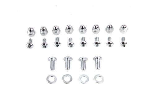 Gardner-Westcott Fender Mount Chrome Allen Screw Kit - 37-6367