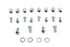 Gardner-Westcott Fender Mount Chrome Allen Screw Kit - 37-6367