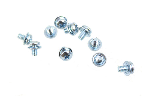 V-Twin Panhead Screw with Spring Lock Washer Steel - 37-6712