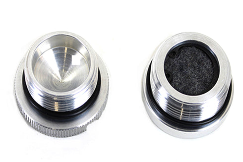 V-Twin Polished Primary Cover Cap Set - 37-7276