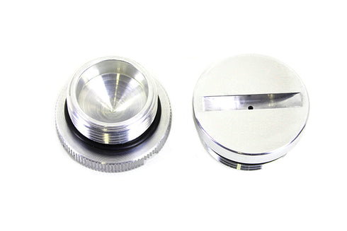V-Twin Polished Primary Cover Cap Set - 37-7276