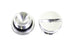 V-Twin Polished Primary Cover Cap Set - 37-7276