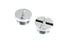 V-Twin Chrome Primary Cover Cap Set - 37-7376