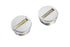 V-Twin Chrome Primary Cover Cap Set - 37-7377