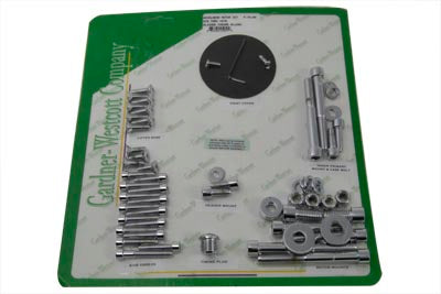 Gardner-Westcott Chrome Allen Head Engine Dress Up Screw Kit - 37-7490