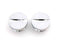 V-Twin Primary Cover Cap Set Chrome - 37-7784